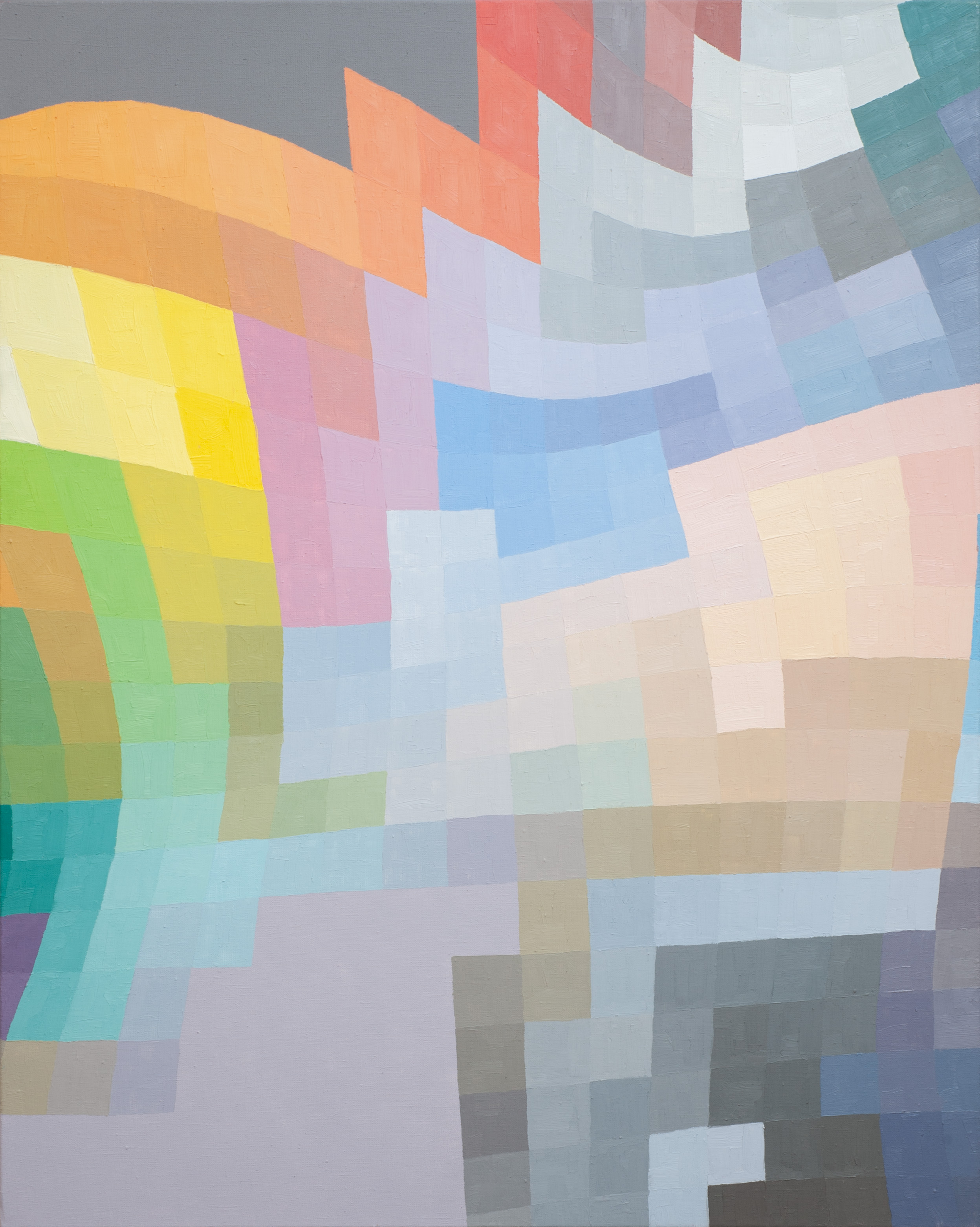 "Wave" | oil on canvas | 100x90cm | 2025